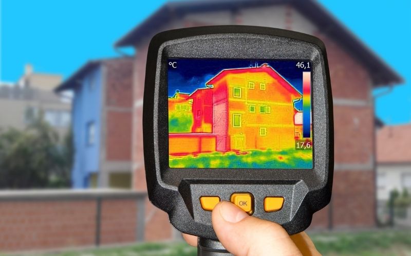 Caméra thermique pour recherche de fuite